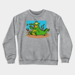 Crocodile Crewneck Sweatshirt